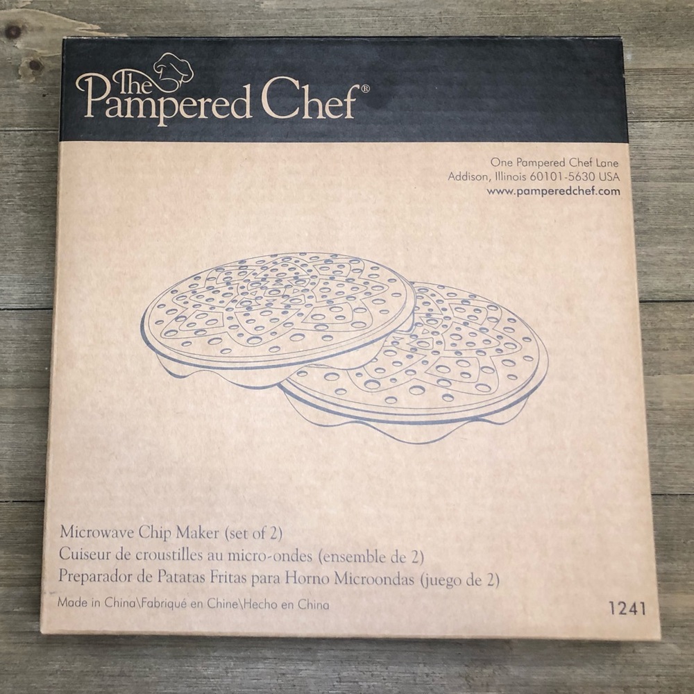 Pampered Chef Microwave Chip Maker